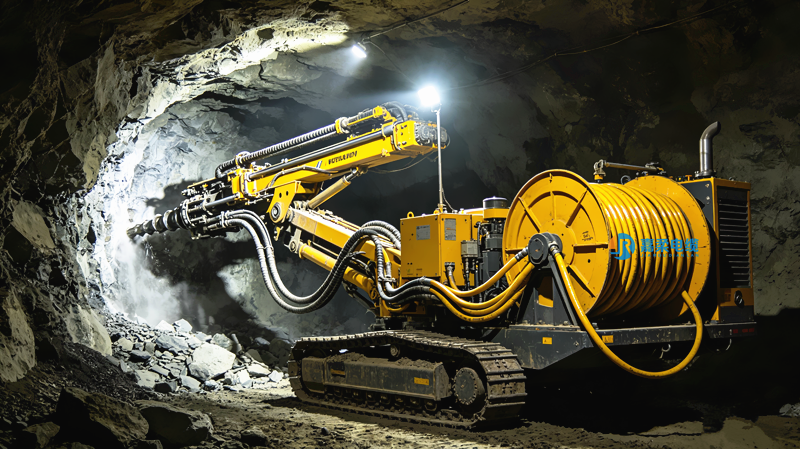 凿岩台车卷筒电缆工作图