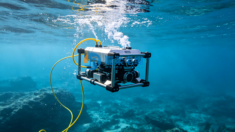上海嘉柔水下机器人电缆作业图